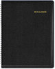 A Picture of product AAG-70950V05 AT-A-GLANCE® Triple View™ Weekly/Monthly Appointment Book Weekly Vertical-Column Format 11 x 8.25, Black Cover, 12-Month (Jan to Dec): 2024