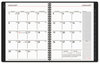A Picture of product AAG-70950X45 AT-A-GLANCE® Contemporary Weekly/Monthly Planner Vertical-Column Format, 11 x 8.25, Graphite Cover, 12-Month (Jan to Dec): 2024