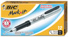 A Picture of product BIC-GPMU11BK BIC® Marking™ Ultra-Fine Tip Permanent Marker,  Tuxedo Black, Dozen