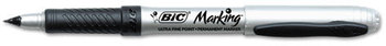 BIC® Marking™ Ultra-Fine Tip Permanent Marker,  Tuxedo Black, Dozen