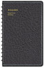 A Picture of product AAG-8001105 AT-A-GLANCE® Telephone/Address Book 4.78 x 8, Black Simulated Leather, 100 Sheets