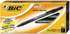 A Picture of product BIC-SGSM11BK BIC® Soft Feel® Stick Ballpoint Pen,  Black Ink, 1mm, Medium, Dozen