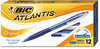 A Picture of product BIC-VCG11BE BIC® Atlantis® Original Retractable Ballpoint Pen,  Blue Ink, Medium, 1mm, Dozen