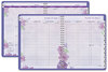 A Picture of product AAG-938P905 AT-A-GLANCE® Beautiful Day Planner Weekly/Monthly Vertical-Column Format, 11 x 8.5, Purple Cover, 13-Month (Jan to Jan): 2024 2025