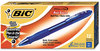 A Picture of product BIC-VLGB11BE BIC® Velocity® Retractable Ballpoint Pen,  Blue Ink, 1.6mm, Bold, Dozen