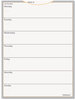 A Picture of product AAG-AW503028 AT-A-GLANCE® WallMates® Self-Adhesive Dry Erase Planning Surfaces Weekly 18 x 24, White/Gray/Orange Sheets, Undated