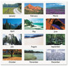 A Picture of product AAG-DMW20028 AT-A-GLANCE® Scenic Monthly Wall Calendar Landscape Photography, 12 x 17, White/Multicolor Sheets, 12-Month (Jan to Dec): 2024