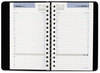 A Picture of product AAG-G10000 AT-A-GLANCE® DayMinder® Daily Appointment Book 8.5 x 5.5, Black Cover, 12-Month (Jan to Dec): 2024