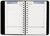 A Picture of product AAG-G10000 AT-A-GLANCE® DayMinder® Daily Appointment Book 8.5 x 5.5, Black Cover, 12-Month (Jan to Dec): 2025