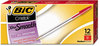 A Picture of product BIC-MS11RD BIC® Cristal® Xtra Smooth Ballpoint Pen,  Red Ink, 1mm, Medium, Dozen