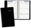 A Picture of product AAG-G23500 DayMinder® Weekly Pocket Appointment Book with Telephone/Address Section,  Telephone/Address Section, 3 3/4 x 6, Black