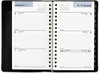 A Picture of product AAG-G47000 AT-A-GLANCE® DayMinder® Monthly Planner Ruled Blocks, 12 x 8, Black Cover, 14-Month: Dec 2024 to Jan 2026