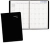 A Picture of product AAG-G47000 AT-A-GLANCE® DayMinder® Monthly Planner Ruled Blocks, 12 x 8, Black Cover, 14-Month (Dec to Jan): 2023 2025