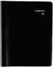 A Picture of product AAG-G56000 AT-A-GLANCE® DayMinder® Four-Person Group Daily Appointment Book 11 x 8, Black Cover, 12-Month (Jan to Dec): 2024