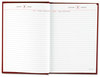 A Picture of product AAG-SD38913 AT-A-GLANCE® Standard Diary® Daily Reminder Book 2024 Edition, Medium/College Rule, Red Cover, (201) 8.25 x 5.75 Sheets