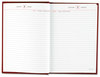 A Picture of product AAG-SD38913 AT-A-GLANCE® Standard Diary® Daily Reminder Book 2025 Edition, Medium/College Rule, Red Cover, (201) 8.25 x 5.75 Sheets