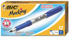 A Picture of product BIC-GPM11BE BIC® Marking™ Fine Tip Permanent Marker,  Deep Sea Blue, Dozen
