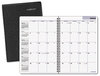 A Picture of product AAG-SK200 AT-A-GLANCE® DayMinder® Monthly Planner Ruled Blocks, 12 x 8, Black Cover, 14-Month (Dec to Jan): 2023 2025