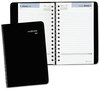 A Picture of product AAG-SK4400 AT-A-GLANCE® DayMinder® Daily Appointment Book 8 x 5, Black Cover, 12-Month (Jan to Dec): 2024