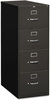 A Picture of product HON-314CPS HON® 310 Series Vertical File 4 Legal-Size Drawers, Charcoal, 18.25" x 26.5" 52"