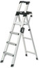 A Picture of product CSC-2061AABLD Cosco® Signature Series™ Aluminum Step Ladder,  6 ft, 4-Step