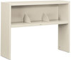 A Picture of product HON-386548NQ HON® 38000 Series™ Stack-On Open Shelf Unit Stack On Hutch, 48w x 13.5d 34.75h, Light Gray