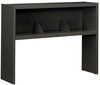 A Picture of product HON-386548NS HON® 38000 Series™ Stack-On Open Shelf Unit Stack On Hutch, 48w x 13.5d 34.75h, Charcoal
