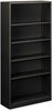 A Picture of product HON-S72ABCS HON® Brigade® Metal Bookcases Bookcase, Five-Shelf, 34.5w x 12.63d 71h, Charcoal