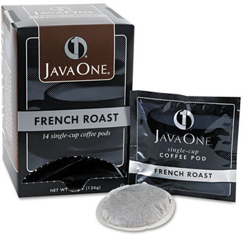 Distant Lands Coffee Coffee Pods,  French Roast, Single Cup, 14/Box