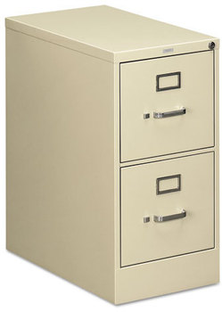 HON® 510 Series Vertical File 2 Letter-Size Drawers, Putty, 15" x 25" 29"