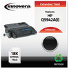 A Picture of product IVR-5942AJ Innovera® 5942AJ Toner Remanufactured Black Extended-Yield Replacement for 42A (Q5942AJ), 18,000 Page-Yield, Ships in 1-3 Business Days