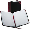 A Picture of product BOR-38150R Boorum & Pease® Journal with Black and Red Cover,  Record Rule, Black/Red, 150 Pages, 9 5/8 x 7 5/8