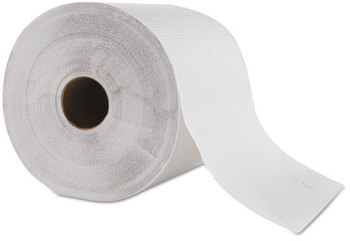 General Supply Hardwound Towel,  1-Ply, White, 7.875" x 700 ft, 6 Roll/Carton