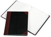 A Picture of product BOR-G21150R Boorum & Pease® Log Book with Red and Black Cover,  Record Rule, Black/Red Cover, 150 Pages, 10 3/8 x 8 1/8