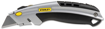 Stanley® InstantChange™ Retractable Knife,  Stainless Steel Retractable Blade, 3 Blades