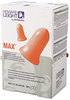 A Picture of product HOW-MAX1D Howard Leight® by Honeywell MAX® Single-Use Earplugs,  Cordless, 33NRR, Coral, LS 500 Refill
