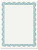 A Picture of product GEO-39452 Geographics® Award Certificates,  8-1/2 x 11, Optima Green Border, 25/Pack