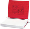 A Picture of product ACC-54129 ACCO PRESSTEX® Covers with Storage Hooks 2 Posts, 6" Capacity, 11 x 8.5, Executive Red