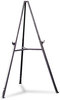 A Picture of product GHE-19250 Ghent Triumph Display Easel,  Adjust 37" to 62" High, Gray