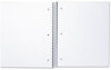 A Picture of product MEA-06190 Five Star® Wirebound Notebook,  8 1/2 x 11, 1 Subject, White, 100 Sheets, Assorted