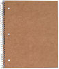 A Picture of product MEA-06190 Five Star® Wirebound Notebook,  8 1/2 x 11, 1 Subject, White, 100 Sheets, Assorted
