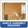 A Picture of product GLW-B50BC Pendaflex® COLUMBIA™ Recycled Binding Cases,  2 1/2" Cap, 11 x 8 1/2, Kraft