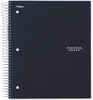 A Picture of product MEA-06208 Five Star® Wirebound Notebook,  College Rule, 8 1/2 x 11, White, 5 Subject, 200 Sheets