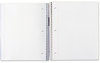 A Picture of product MEA-06208 Five Star® Wirebound Notebook,  College Rule, 8 1/2 x 11, White, 5 Subject, 200 Sheets