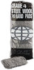 A Picture of product GMA-117007 GMT Industrial-Quality Steel Wool Hand Pads,  #4 Extra Coarse, 16/Pack, 192/Carton