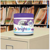 A Picture of product BRI-900014 BRIGHT Air® Super Odor™ Eliminator,  Lavender and Fresh Linen, Purple, 14oz, 6/Carton