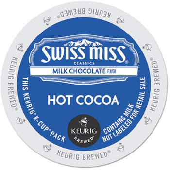 Swiss Miss® Milk Chocolate Hot Cocoa K-Cups®,  24/Box  4Box/Case