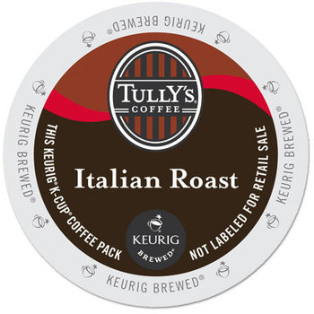 Tully's Coffee® Italian Roast Coffee K-Cups®,  96/Carton