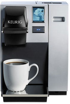 Keurig® K150P Plumbed Brewing System,  Silver/Black, 10.4W x 14D x 13.9H