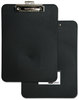 A Picture of product BAU-61624 Baumgartens Mobile OPS™ Unbreakable Recycled Clipboard,  1/2" Capacity, 8 1/2 x 11, Black